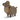 zoosy Hocker Kamel braun - 1136847