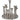 COCON Kerzenhalter, Teller mit 7 Halter - 1718199