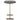 Bar Tisch Revelin oval (Black/gold)