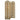 Raumteiler Macallen Messing Finish lackiert (Brushed Gold)