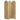 Raumteiler Macallen Messing Finish lackiert (Brushed Gold)
