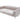 Lily 2er Sofa mit Schlaffunktion aus Samt in Creme