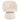 Sessel Blossom beige chenille (Niagara 902 beige Chenille)