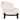 Sessel Montana white chenille (Bergen 900 white chenille)