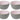 Bitz Schale 12cm Grau/Pink - 1015224