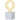 Lampenhalter KUB E27 Weiss - 1055045