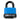 Zylinder-Vorhangschloss Splash 470 45 Blue - 1076401