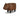 zoosy Hocker Kuh braun - 1136833