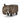 zoosy Hocker Elephant braun - 1136834