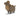 zoosy Hocker Kamel braun - 1136847