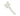 Gardinia X-Gelenkgleiter, 25 Stück, Weiss - 1156001