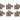 Pichler Servietten One 40x40 cm taupe - 1175577