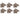 Pichler Servietten One 40x40 cm taupe - 1175577