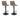 House Nordic Barstuhl Middelfart braun 2Set - 1249588