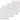 Södahl Serviette Tiles White 4er Set - 1304048