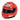 Spardose Motorradhelm rot aus Poly - 1340279