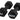 KOOR Kurzhantel 5 kg schwarz - 1417501
