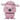 Hoptimist Aufsteller Schaf, Rosa - 1506112