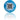thnx tag Button Blau - 1528101