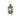 balthasar Laterne aus Metall, Grau - 1550238