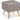 relaxdays Sitzhocker Kunstleder Hellgrau - 1601665