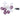 COCON Baumwollgarn Lichterkette lila/weiss - 1617724
