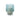balthasar Kerze Viento im Glas, Hellblau - 1636607
