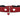 Hunter Halsband Love XS (32), rot/schwarz - 1676188