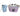 Doog Treat Pouch, Luna, pink, L - 1752525