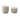 STT Ambiente Candle Set beige - 1839238