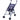 Puppenbuggy Sim star blue pink - 1848291