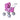 Puppenwagen Mini Lilli star dark pink - 1874483