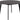 AC Design Esstisch Roxby Schwarz - 1902546
