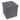 Songmics Hocker mit Stauraum, Dunkelgrau