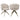 Esszimmerstuhl Zendaya cayenne brown swivel fire retardant