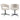 Esszimmerstuhl Blanca natural fancy fire retardant