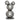 Dekoratives Objekt Beary silver