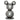 Dekoratives Objekt Beary silver