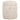 Hocker & Fußbank Cupid beige angora with storage