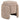 Hocker & Fußbank Cupid mocca linear with storage
