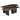 Couchtisch Castello Smoked charchoal (Set of 2)