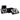 Aufbewahrungsbox Rae black/white (Set of 2)
