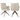 Esszimmerstuhl Dakota natural chunky swivel with arm