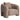 Lounge Stuhl Tuscany mocca chunky