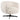 Lounge Stuhl Estelle beige blockweave swivel