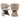 Esszimmerstuhl Zenith mocca boldweave