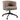 Esszimmerstuhl Rochenne mocca linear swivel on wheels