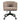Esszimmerstuhl Rochenne mocca linear swivel on wheels
