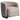 Lounge Stuhl Hannah mocca chunky fire retardant