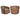 Lounge Stuhl Marina brown blockweave swivel fire retardant
